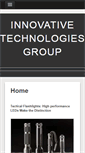 Mobile Screenshot of innovativetechnologiesgroup.com